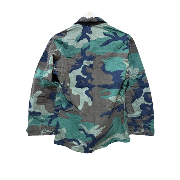 US Army BDU Jacket Shacket Woodland Camo - Size XS EUC - Picture 2 of 4